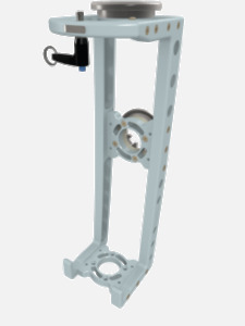 Hillaero LTV 1200 FAA certified mountable bracket for Air Ambulance Airmed Helicopter or Fixed Wing Aircraft ISO1